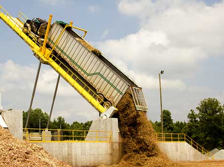 NOVI Energy Dedicates Fuel Tipper at Halifax County Biomass Project in South Boston, Virginia